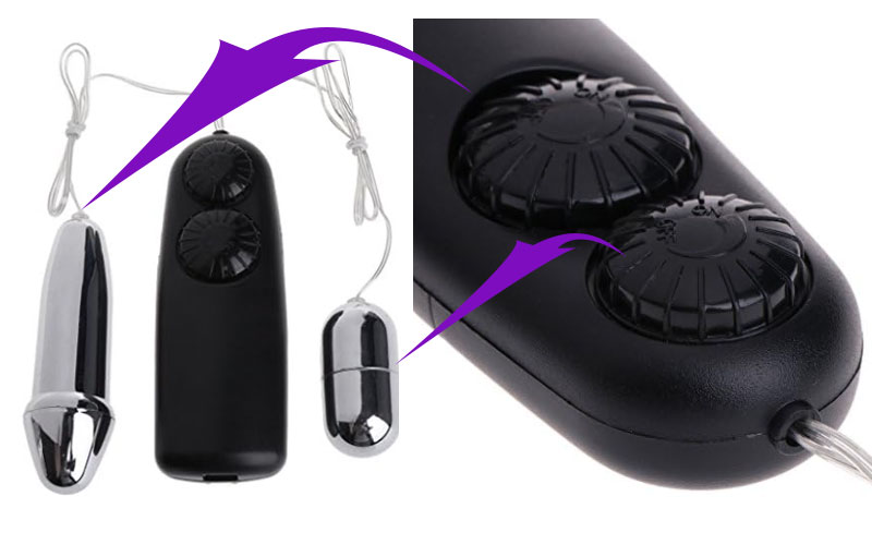 Review Trứng rung tình yêu 2 đầu inox 3 pin  cao cấp